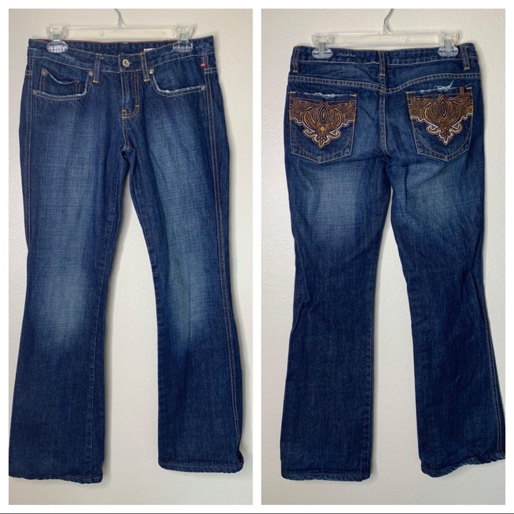 Buffalo Boot Cut Peak Dark Wash Jeans 28